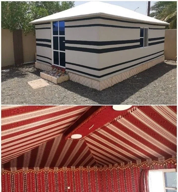 تصميم بيوت شعر قماش PVC قوي بالرياض