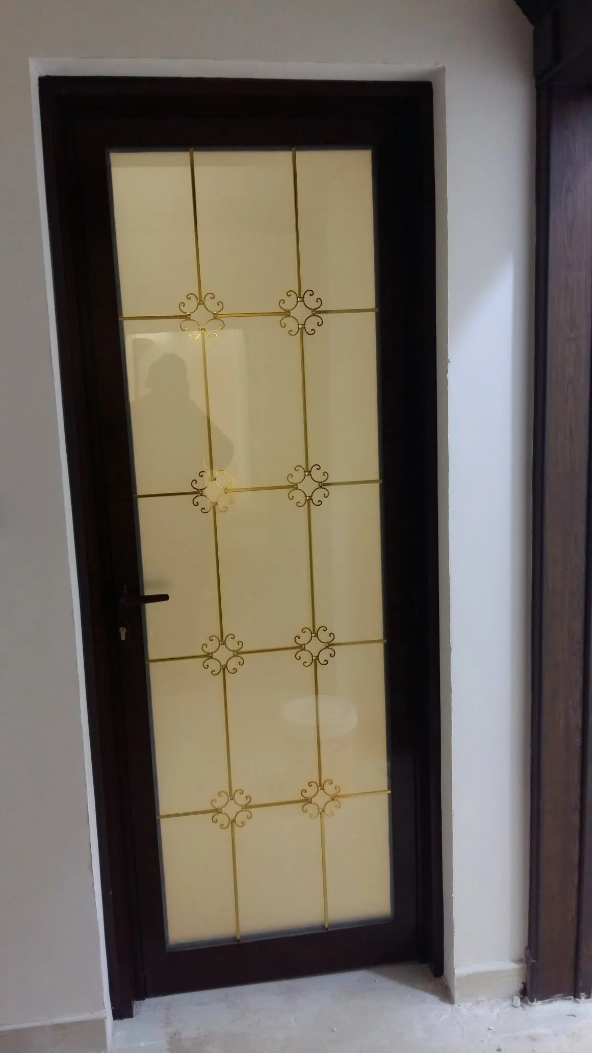 صناعة أبواب حديدية مع الزجاج العاكس للقصور والفنادق الرياض