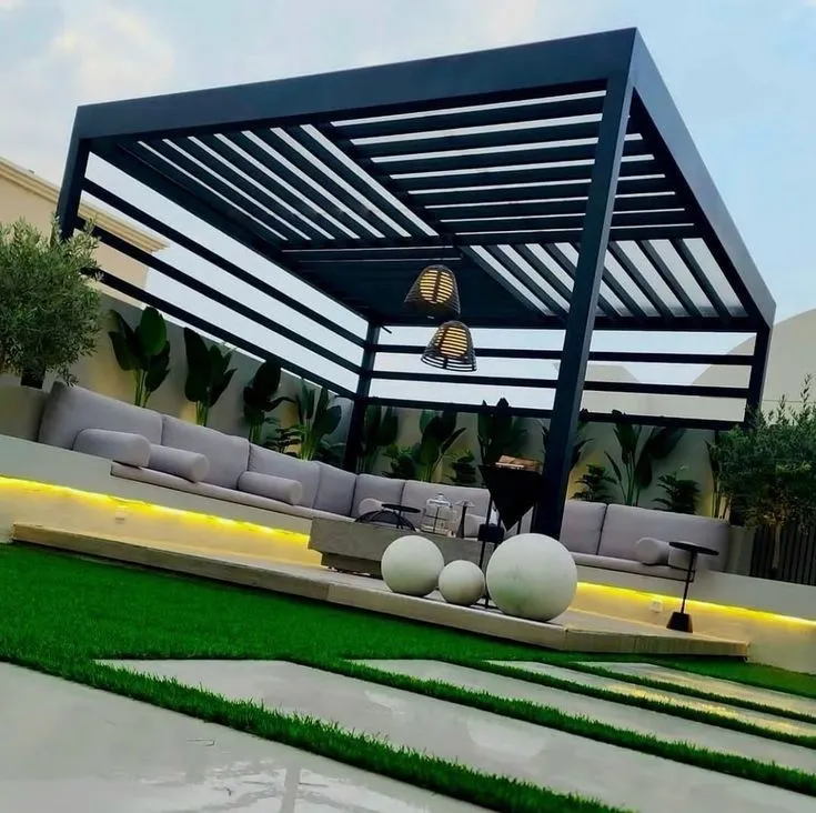  سعر متر برجولة توفر جلسة جذابة ومريحة الرياض