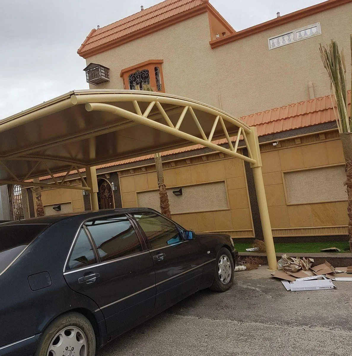 تكلفة مظلات سيارات خارجية الرياض