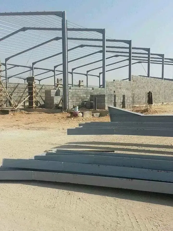 تركيب هناجر مستودعات حي الربيع 