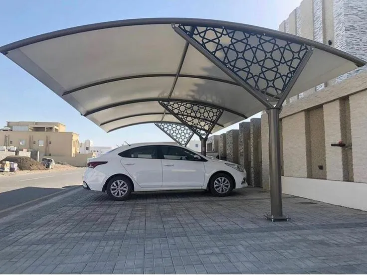 مظلات pvc في الرياض حي الملقا بتصاميم عصرية و جودة عالية
