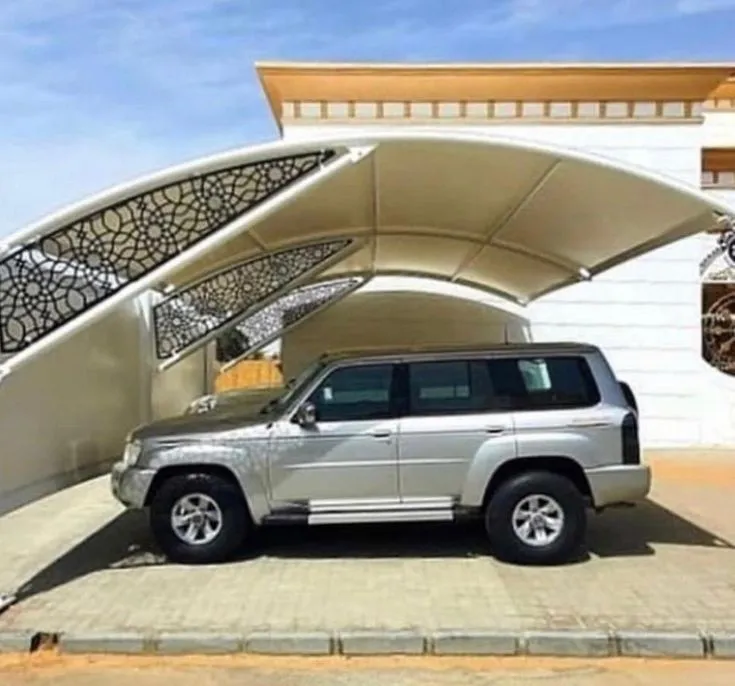 مظلات سيارات حديد