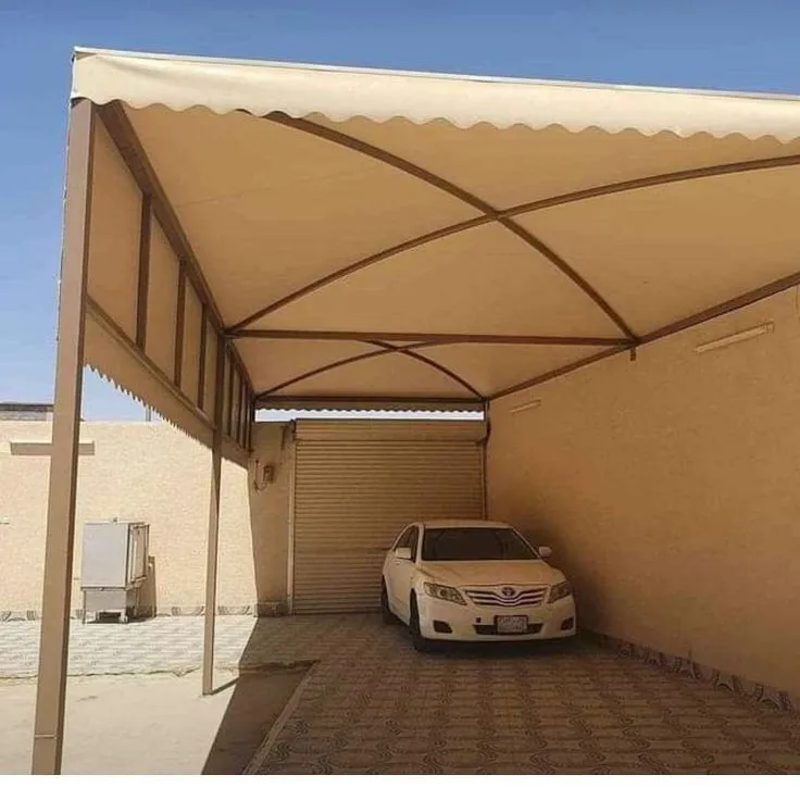 تبديل قماش مظلات السيارات انواع اقمشة المظلات بالرياض