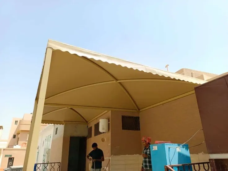 تبديل قماش مظلات السيارات انواع اقمشة المظلات بالرياض