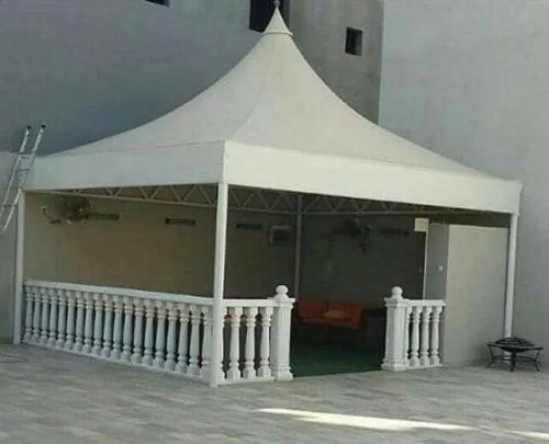 أفضل مظلات للسيارات والحدائق مظلات هرمية في الرياض