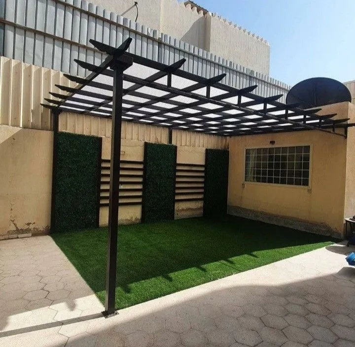 برجولات حديثة اسعار برجولات حديد وخشب الرياض