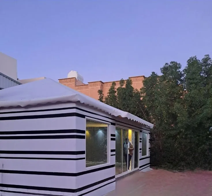تصميم بيوت شعر قماش PVC قوي بالرياض