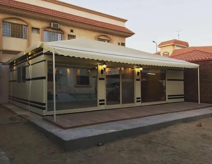 تصميم بيوت شعر قماش PVC قوي بالرياض
