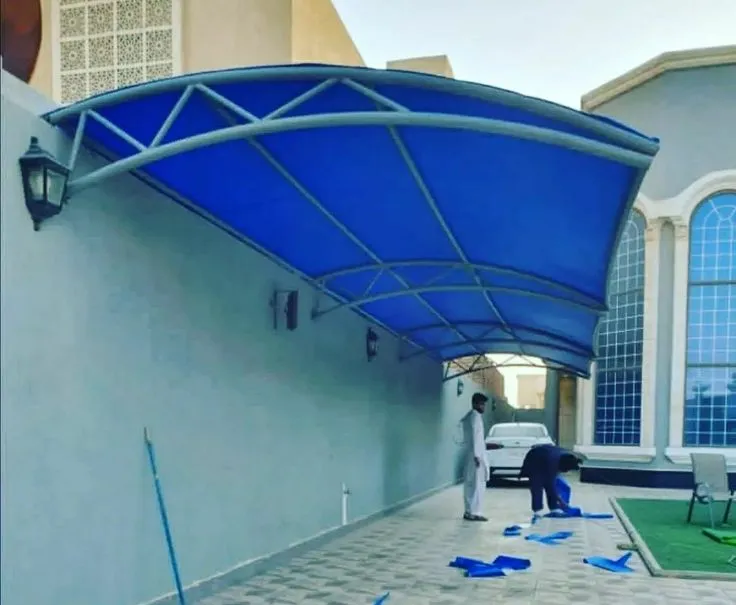 أفضل مظلات مواقف قماش بي في سي للمنازل الرياض
