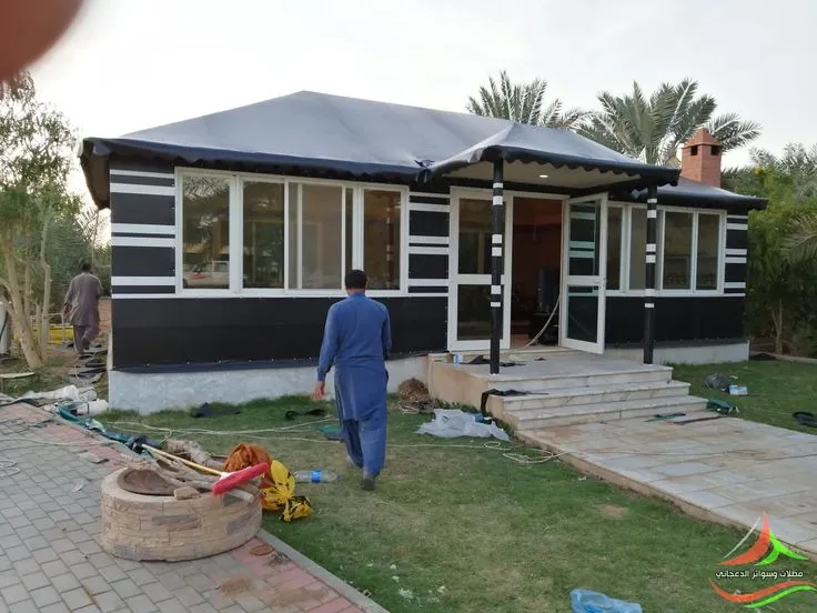 انواع اقماش بيوت الشعر الجديد الرياض