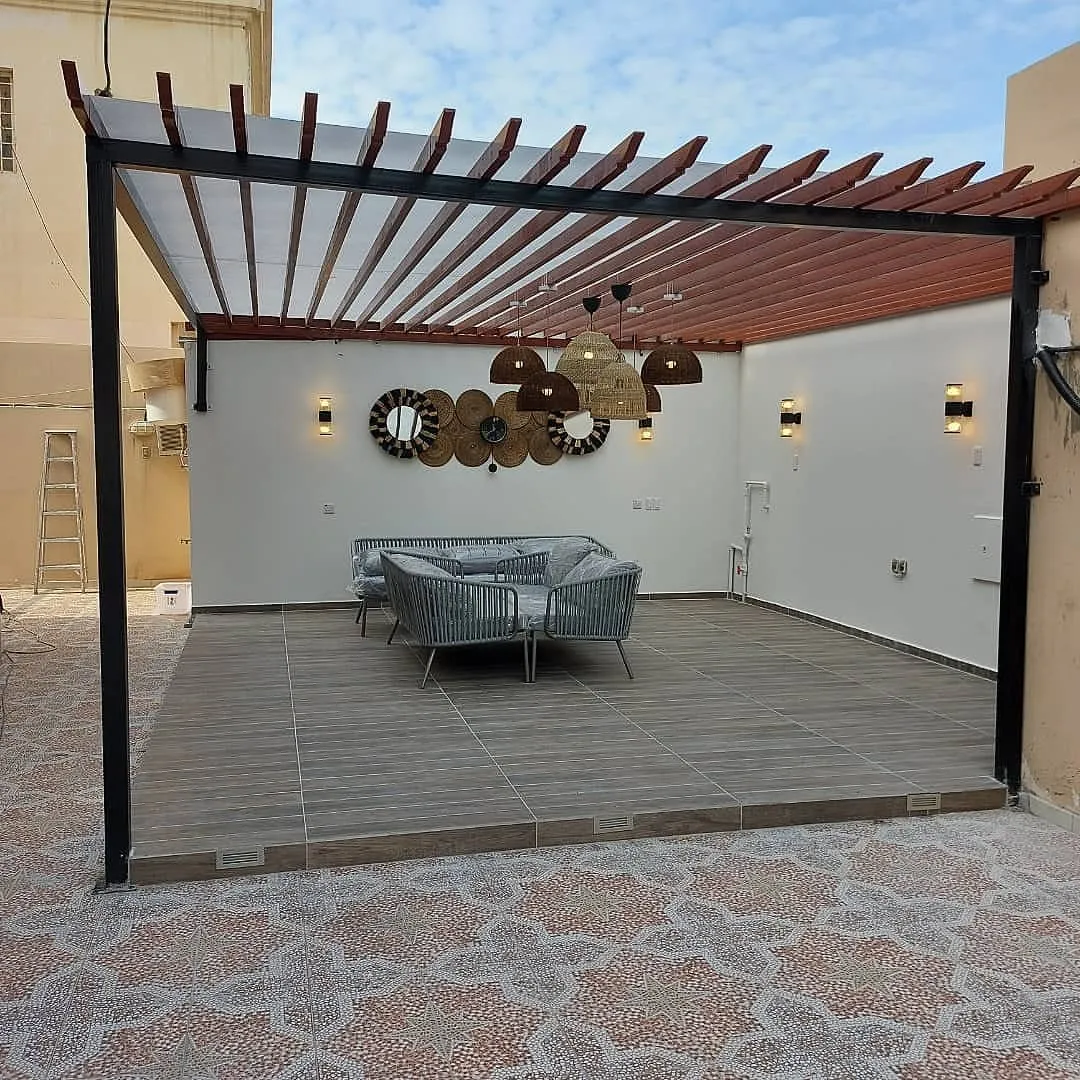 مظلات فلل راقية شركات مظلات بالرياض