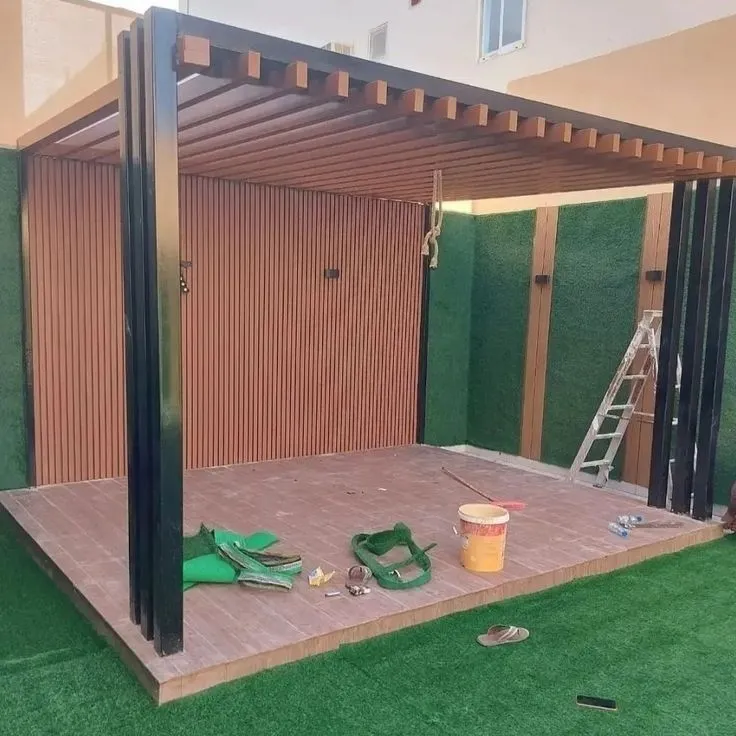 افضل حداد مظلة جلسة خارجية شرق الرياض