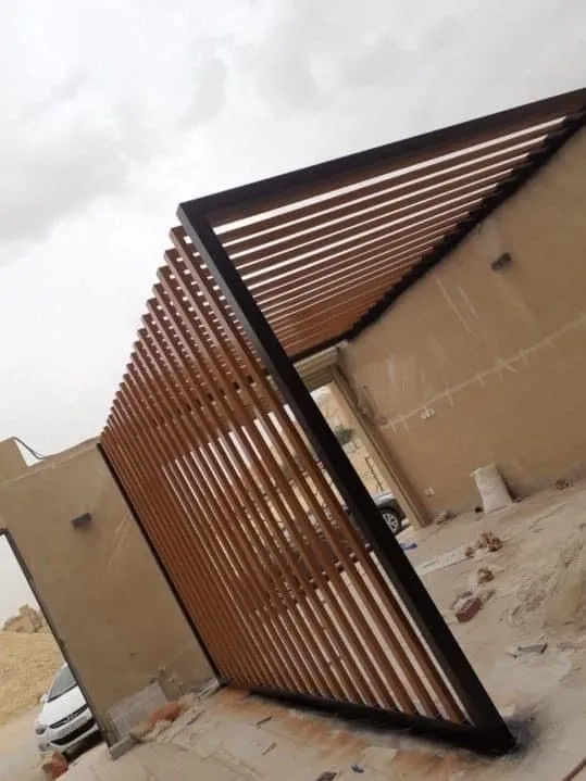 افضل حداد مظلة جلسة خارجية شرق الرياض