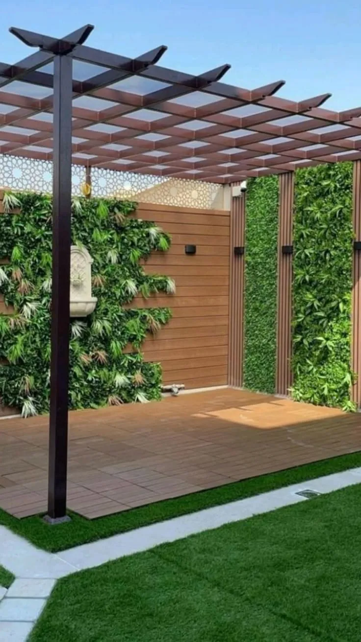 افضل حداد مظلة جلسة خارجية شرق الرياض