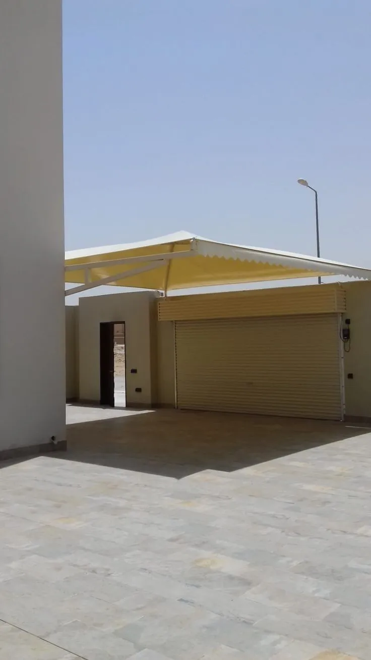 تفصيل مظلات سيارات قماش للمنازل والشركات الرياض