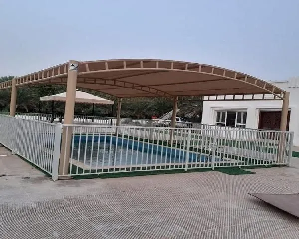 تصميم استراحات ومسابح خارجية في الرياض