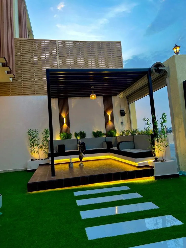  سعر متر برجولة توفر جلسة جذابة ومريحة الرياض