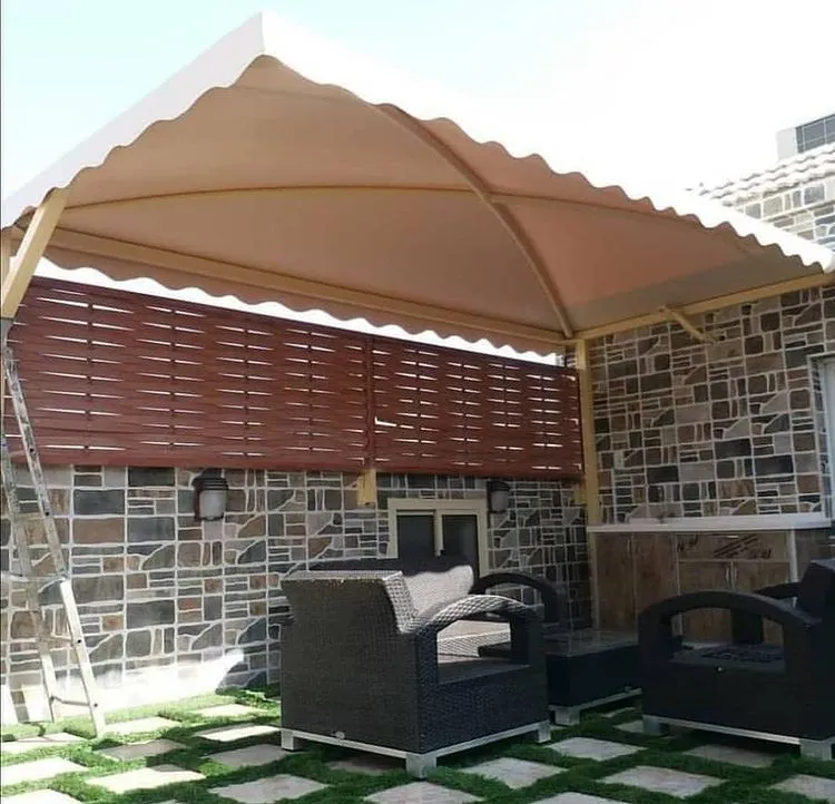 إصلاح مظلات احواش حي طويق