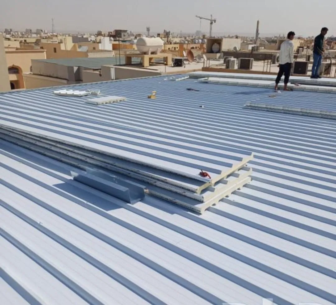 سقف  بيوت ساندويش بنل شمال الرياض