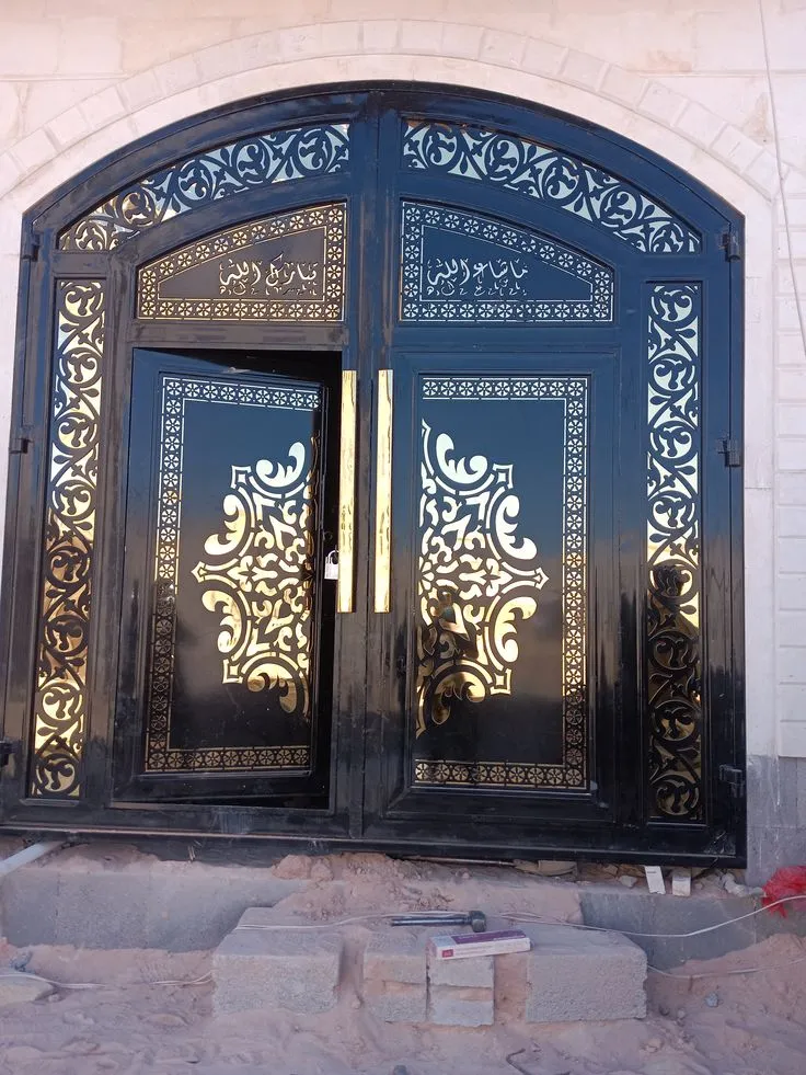 حداد الرياض تصميم أبواب ليزر 