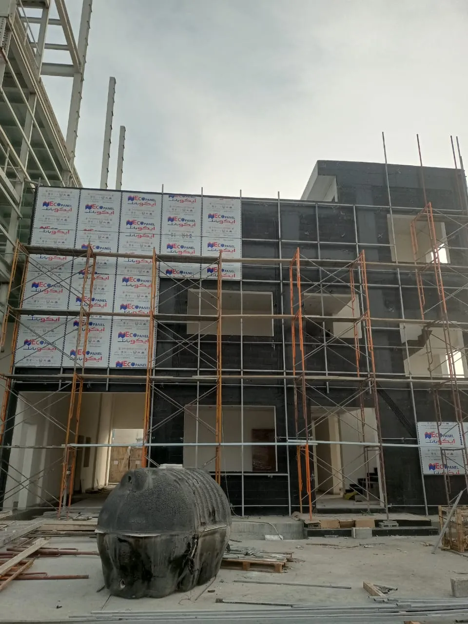 بناء هناجر حديد للمستودعات جنوب الرياض