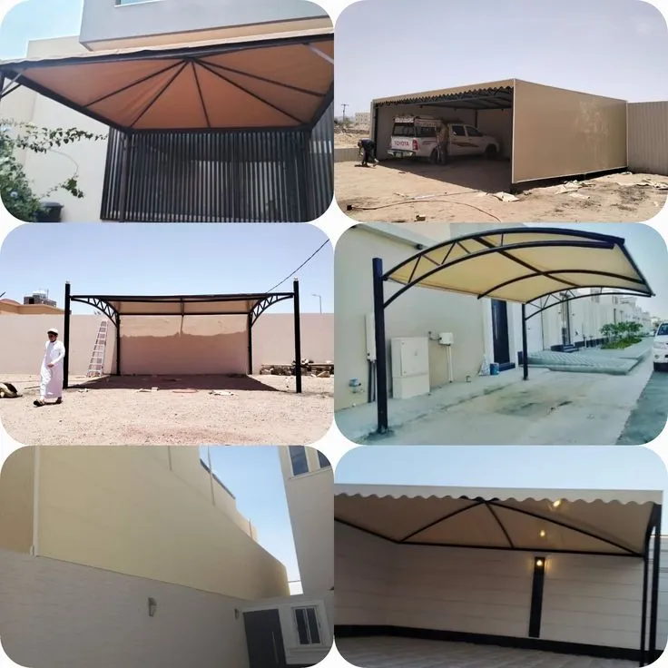 اسعار مظلات سيارات حي طويق