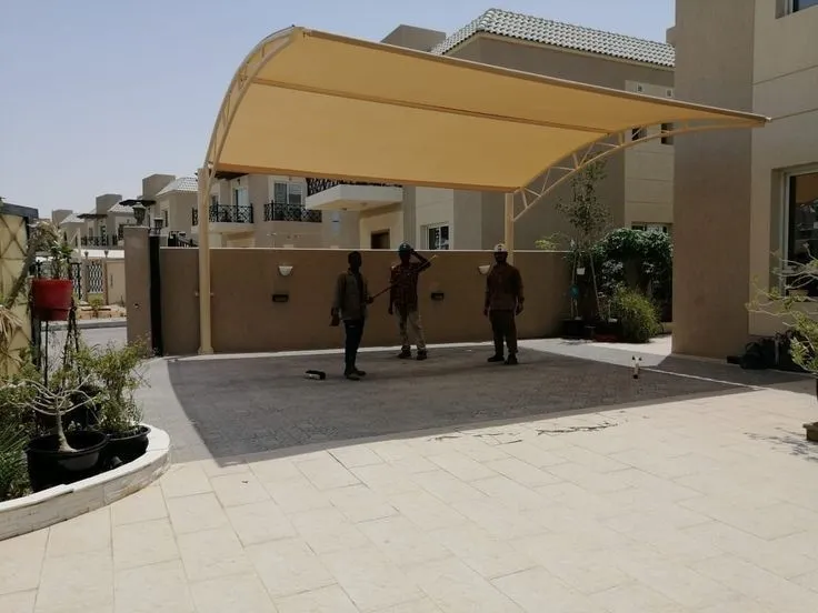مقاول مظلات وسواتر حديد حي الياسمين