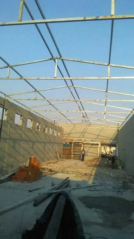 تركيب هناجر مستودعات حي الربيع 