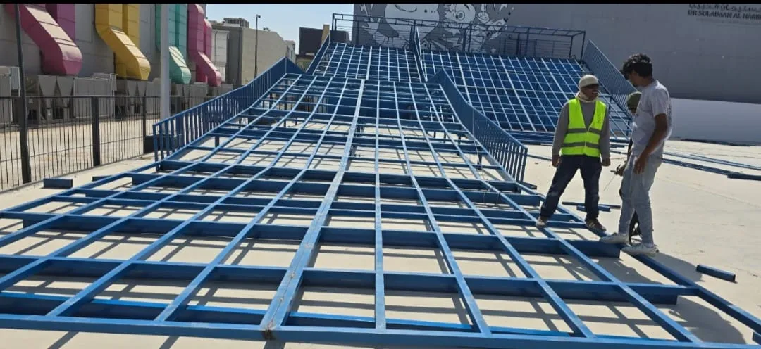 تركيب هناجر حي العارض