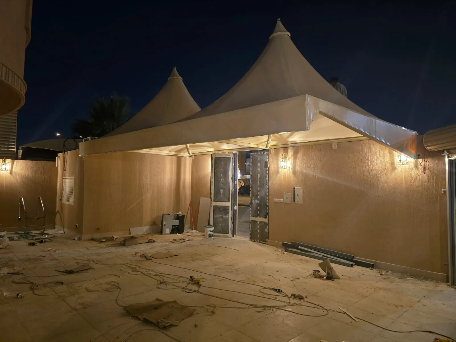 مقاول مظلات وسواتر حي الخير الرياض