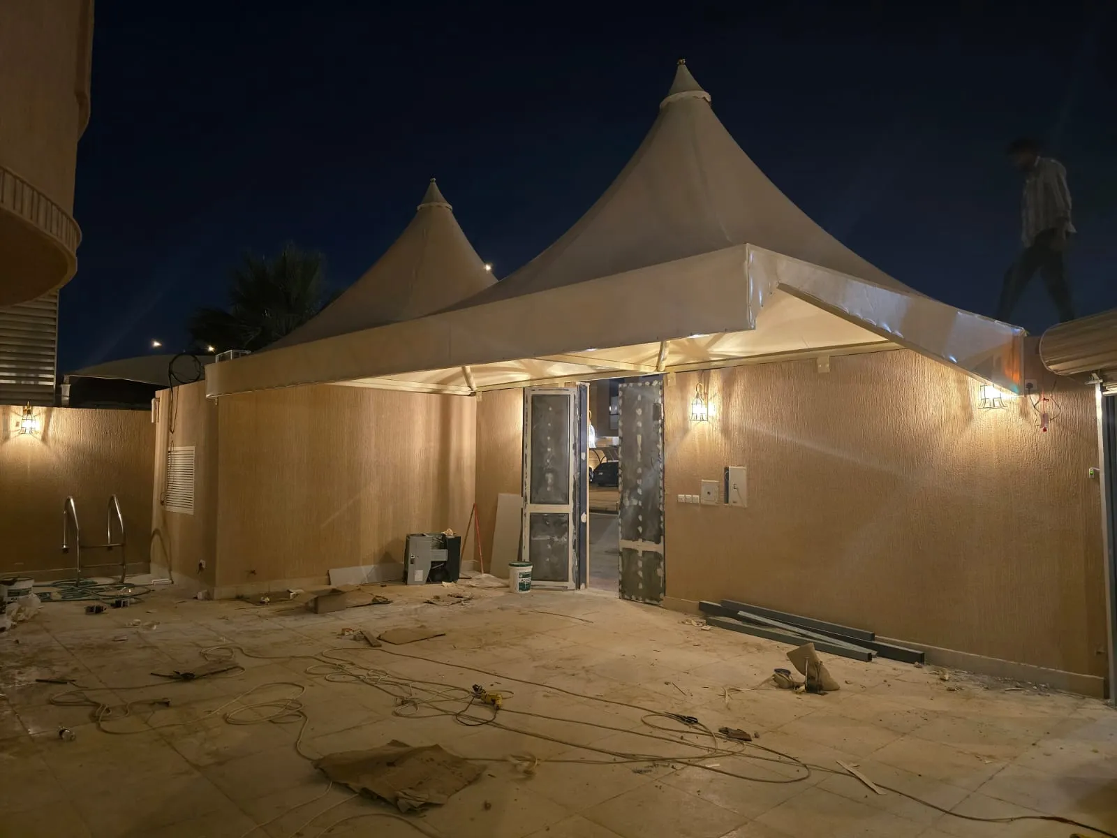 مقاول مظلات وسواتر حي الخير الرياض