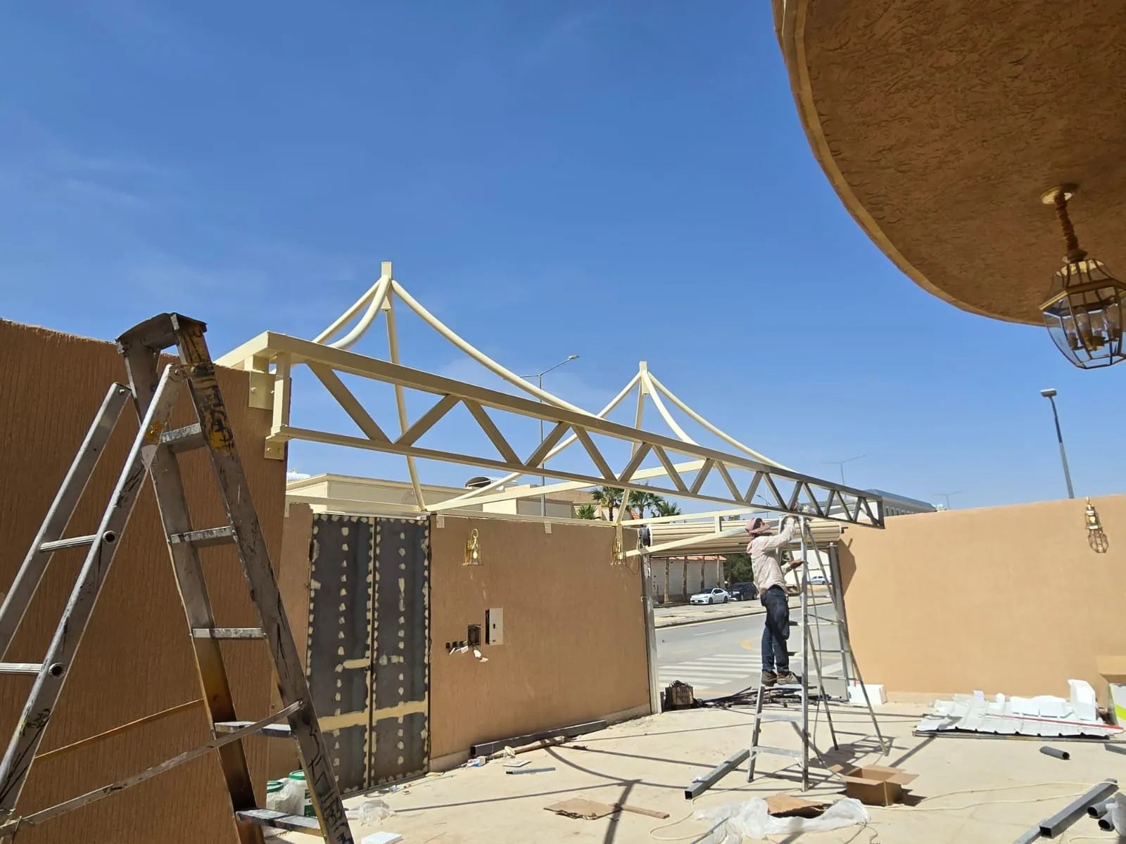 مقاول مظلات وسواتر حي الخير الرياض