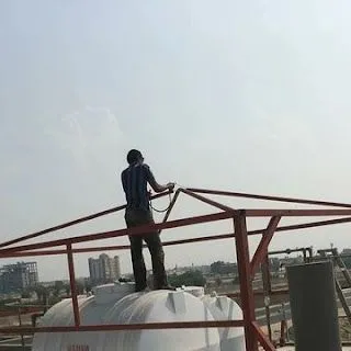  تركيب  مظلات  خزان  حي عرقة