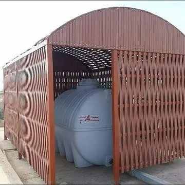  تركيب  مظلات  خزان  حي عرقة
