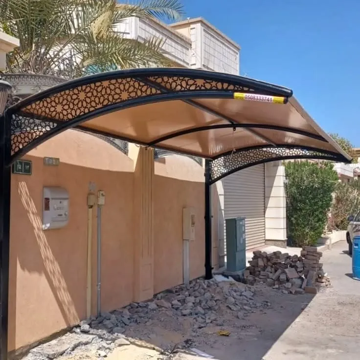 تركيب مظلات مواقف سيارات حي الملقا الرياض