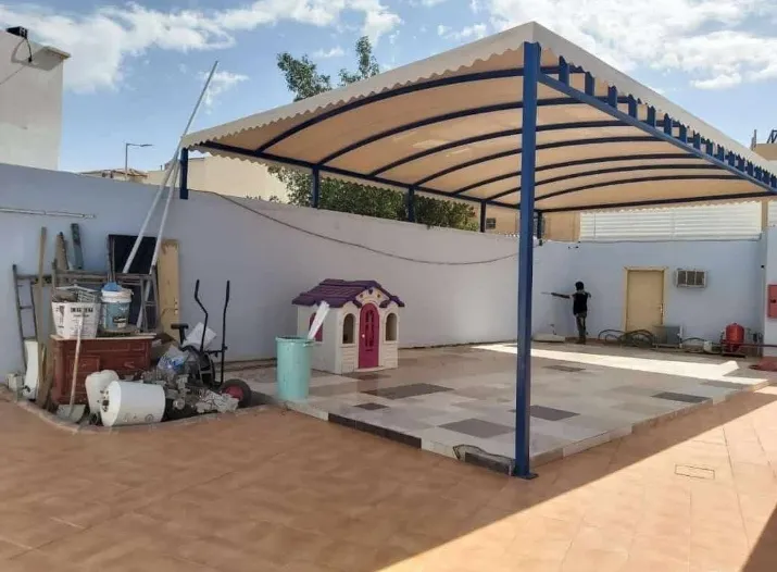 مقاول مظلات سيارات قماش قريب من حي العارض الرياض