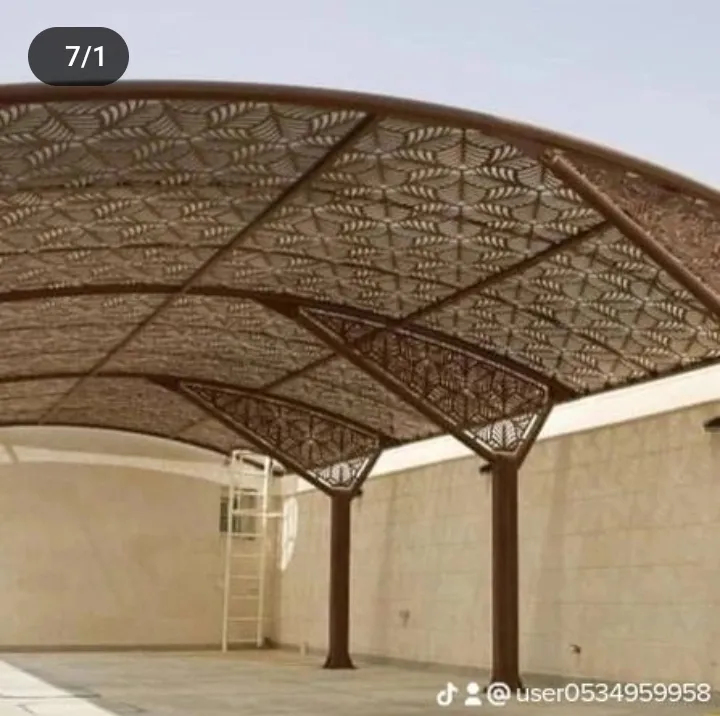 مقاول مظلات سيارات قماش قريب من حي العارض الرياض