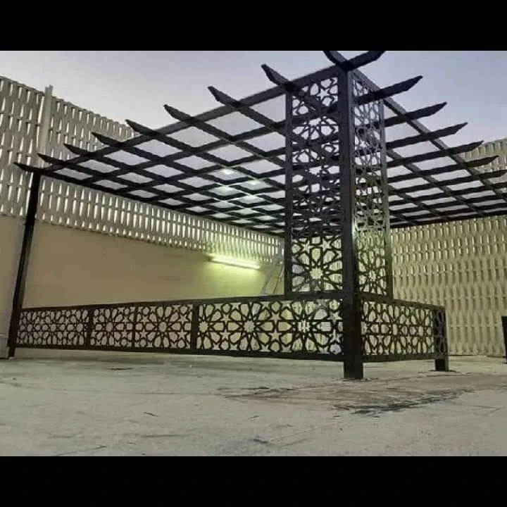 تفصيل برجولات جلسات خارجية حي الياسمين